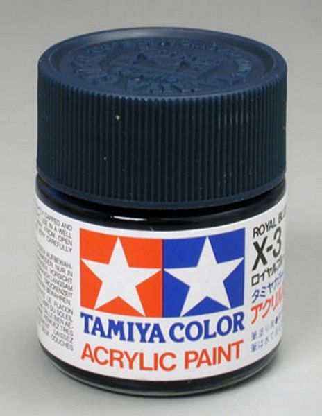 Tamiya 81003 Acrylic X-3 Royal Blue