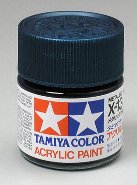 Tamiya 81013 Acrylic X-13 Metallic Blue