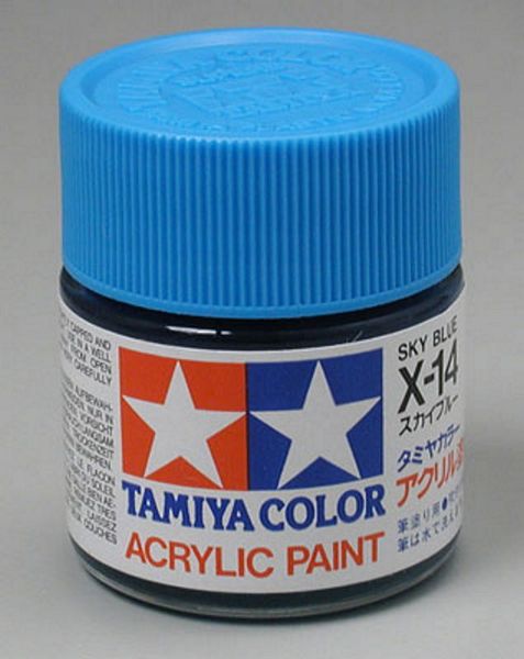 Tamiya 81014 Acrylic X-14 Sky Blue