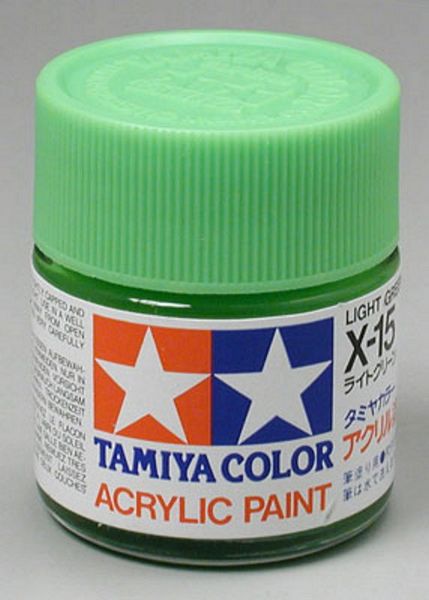 Tamiya 81015 Acrylic X-15 Light Green