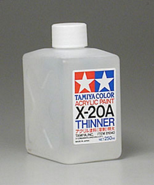 Tamiya 81040 Acryl-Poly Thinner X-20A 250ml