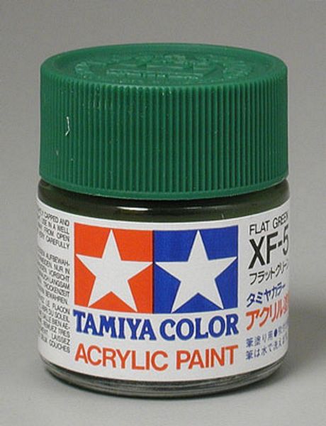 Tamiya 81305 Acrylic XF-5 Flat Green
