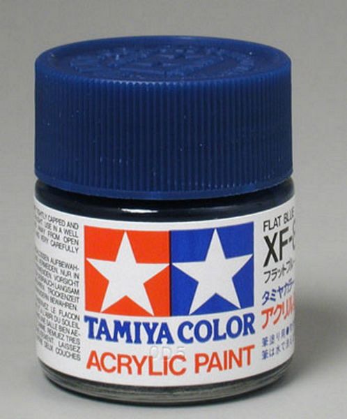 Tamiya 81308 Acrylic XF-8 Flat Blue