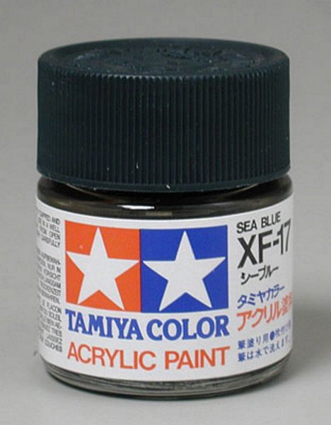 Tamiya 81317 Acrylic XF-17 Sea Blue