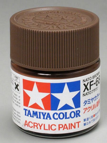 Tamiya 81368 Acrylic XF-68 NATO Brown