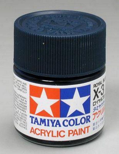Tamiya 81503 Acrylic Mini X-3 Royal Blue