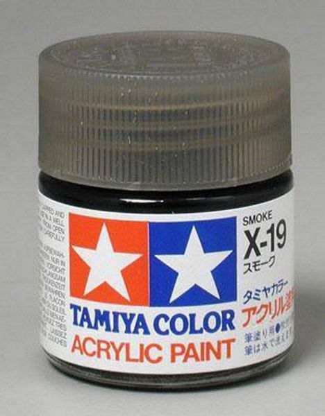 Tamiya 81519 Acrylic Mini X-19 Smoke