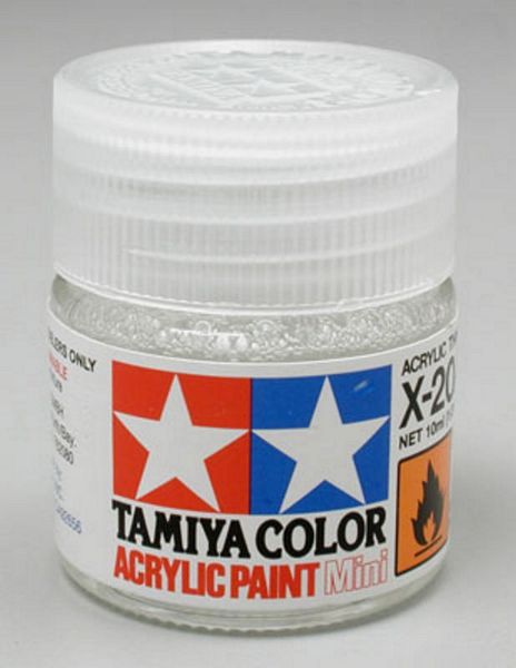 Tamiya 81520 Acrylic Mini X-20A Thinner