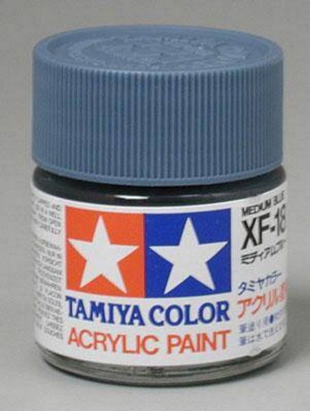 Tamiya 81718 Acrylic Mini XF-18 Medium Blue