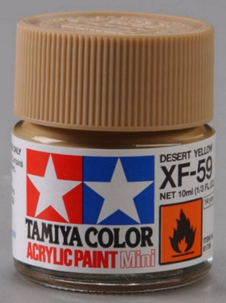Tamiya 81759 Acrylic Mini XF-59 Desert Yellow