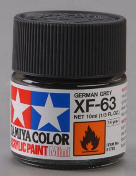 Tamiya 81763 Acrylic Mini XF-63 German Gray