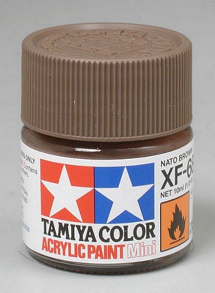 Tamiya 81768 Acrylic Mini XF-68 NATO Brown