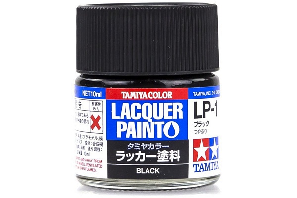 Tamiya 82101 Lacquer LP-1 Black