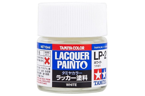 Tamiya 82102 Lacquer LP-2 White