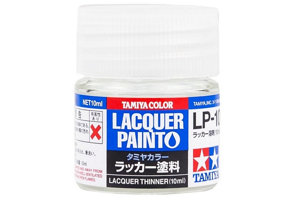 Tamiya 82110 - LP-10 Thinner Lacquer Paint 10ml