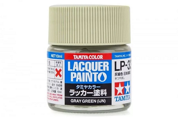 Tamiya 82133 Lacquer LP-33 Grey Green IJN