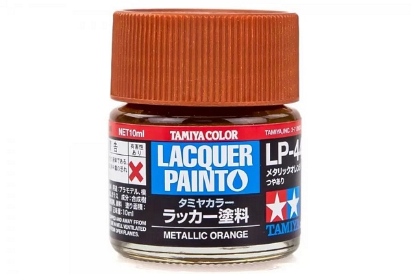 Tamiya 82144 Lacquer LP-44 Metallic Orange