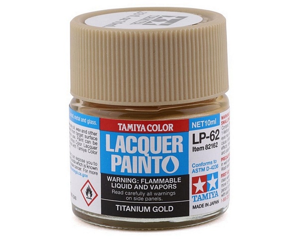 Tamiya 82162 Lacquer LP-62 Titanium Gold