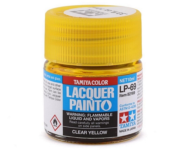 Tamiya 82169 Lacquer LP-69 Clear Yellow