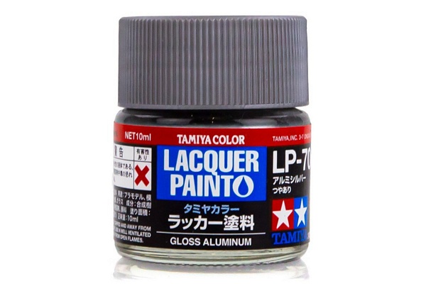 Tamiya 82170 Lacquer LP-70 Gloss Aluminium