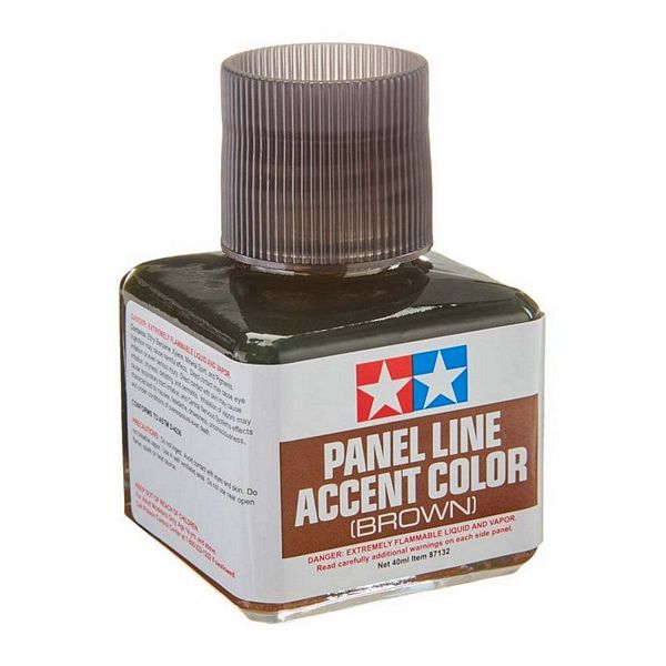 Tamiya 87132 Panel Line Accent Color Brown