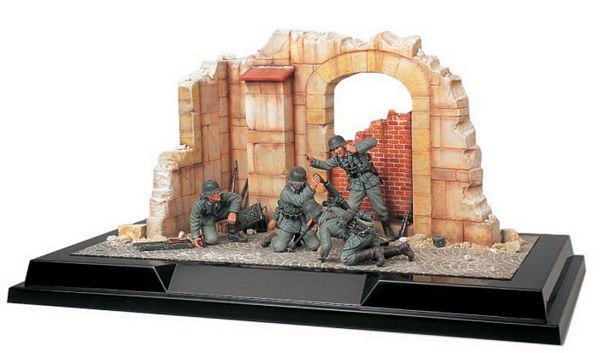 Tamiya 89739 Scene Set 1-Ger Mortar Team