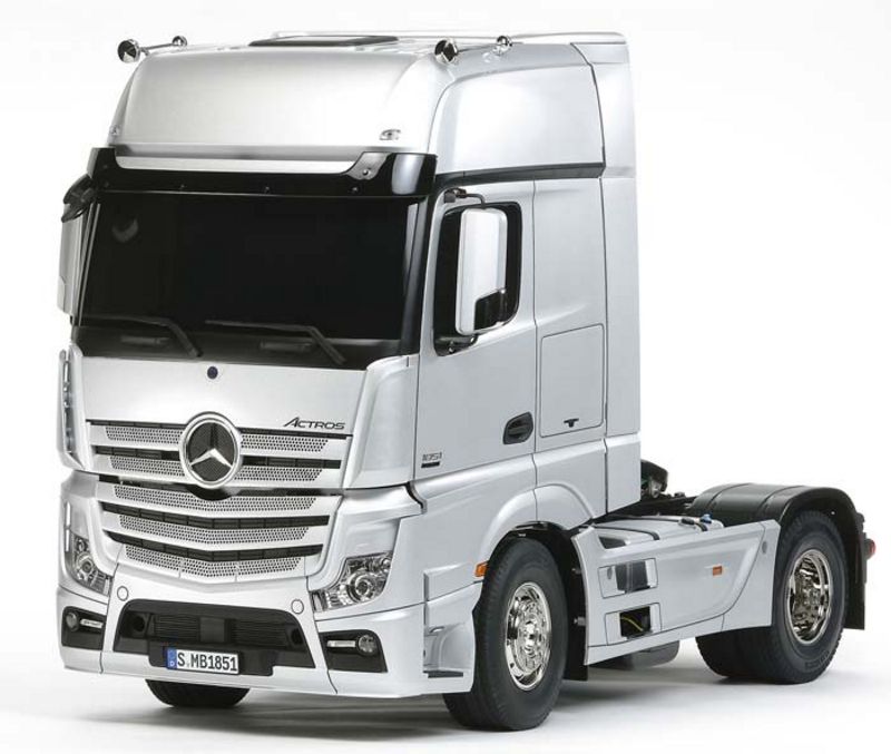 rc mercedes benz arocs flatbed trailer