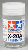 Tamiya 81030 Acryl-Poly Thinner X-20A 46ml