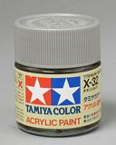 Tamiya 81032 Acrylic X-32 Titanium Silver