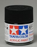 Tamiya 81301 Acrylic XF-1 Flat Black