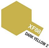 Tamiya 81788 Acrylic Mini XF-88 Dark Yellow 2 10ml Bottle