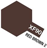 Tamiya 81790 Acrylic Mini XF-90 Red Brown 2 10ml Bottle
