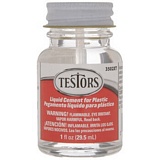 Testors 281215 Liquid Cement for Plastics