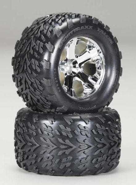 Traxxas 4171 Tires and Wheels Assembled 28 2