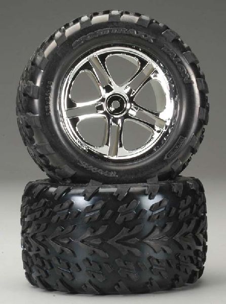 Traxxas 5174 Talon Tires Onss Chrome T-Maxx-Revo 2