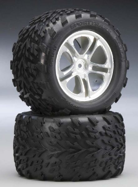 Traxxas 5174A Talon 38 Tires On 5-Spoke T-Maxx-Revo 2