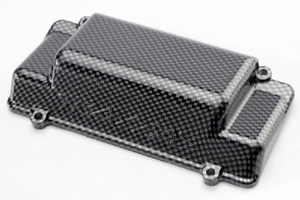 Traxxas 5515G Battery Box Cover Bumper Exo-Carbon Finish