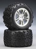 Traxxas 5174A Talon 38 Tires On 5-Spoke T-Maxx-Revo 2