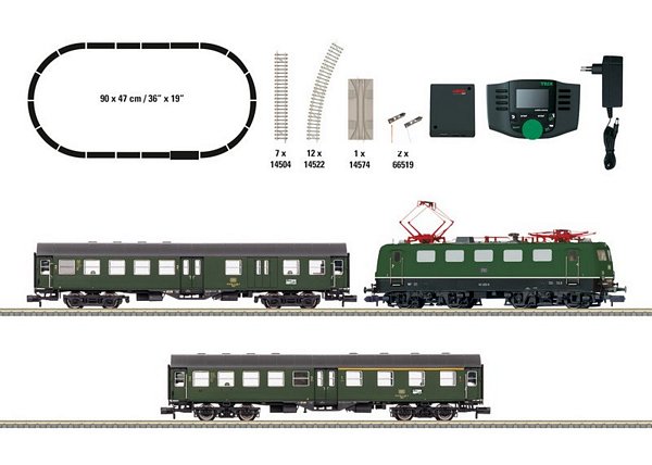 MiniTrix 11166 Passenger Train Digital Starter Set