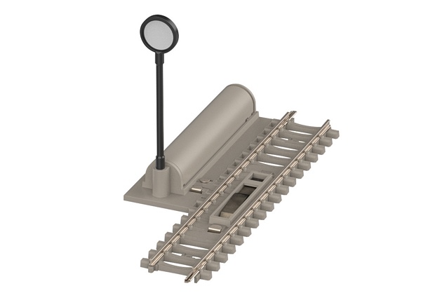 MiniTrix 14569 Uncoupler Track with Concrete Ties