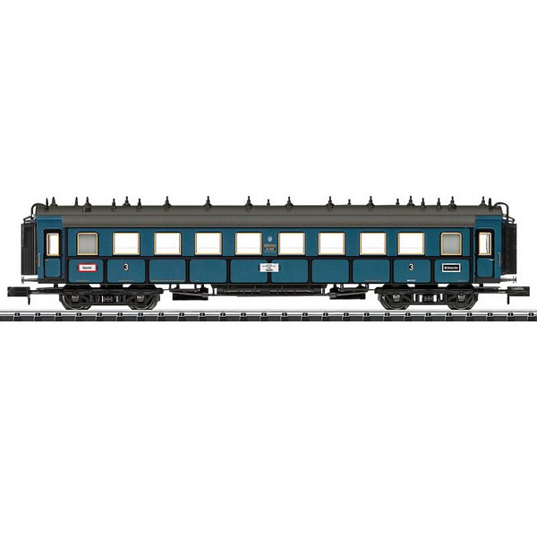 MiniTrix 15325 Type CCu Express Train Car 3rd Class DRG