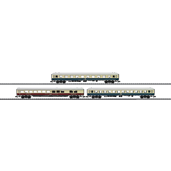 MiniTrix 15377 Historic IC 2410 Express Train Passenger Car Set