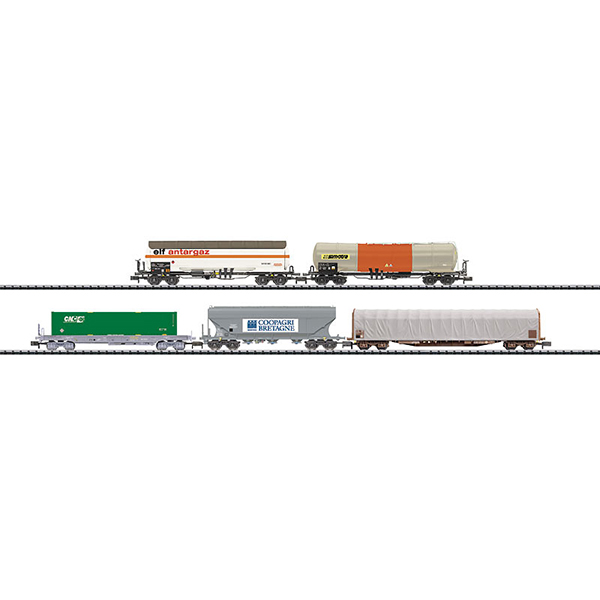 MiniTrix 15516 SNCF Freight Car Set