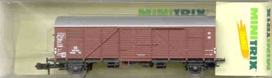 MiniTrix 18066 Covered Freight Car DB