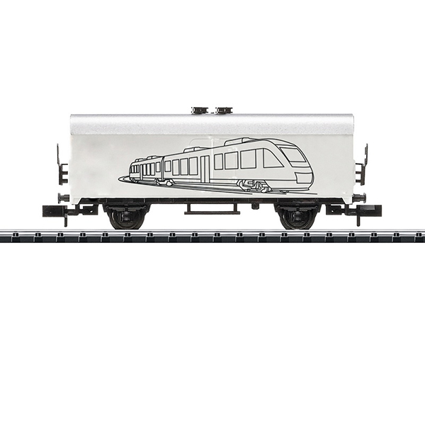 MiniTrix 18086 Hobby Refrigerator Car for Do-Yourself-Painting