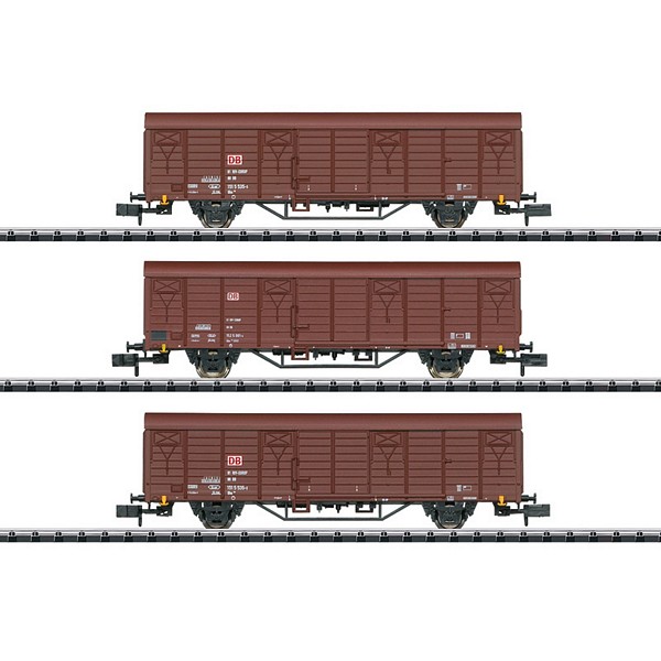 MiniTrix 18901 Type Gbs 258 Freight Car Set