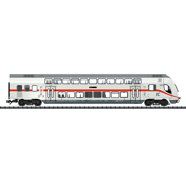 Trix 23250 IC2 BiLevel Cab Control Car 2nd Class