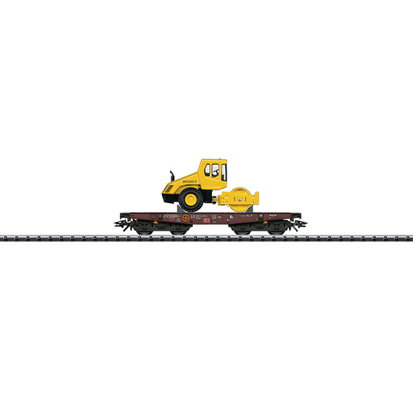 Trix 24118 DB AG type Rlmmps 651 heavy-duty flat car