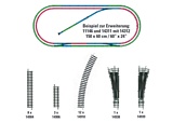 MiniTrix 14312 H2 Track Extension Set