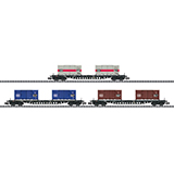 MiniTrix 15961 Container Transport Freight Car Set
